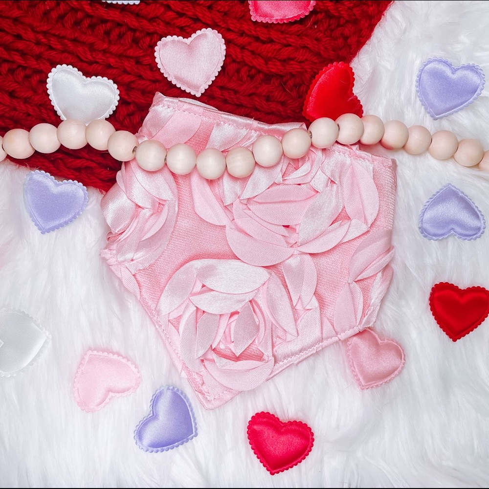 Valentine’s Day bandana for pets. Bandana for dogs or cats